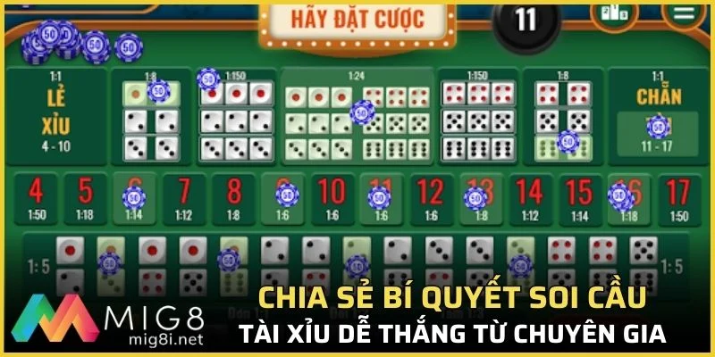 Chia sẻ bí quyết soi cầu tài xỉu dễ thắng từ chuyên gia